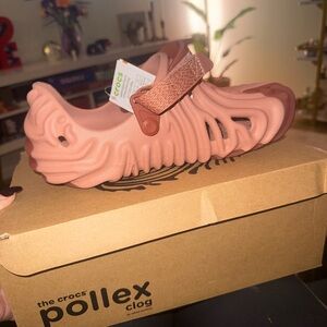 CROCS x Salehe Bembury Clog, BRAND NEW- pale blush